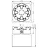 Mandril manual CNC D75 3M 3R-610.21-S