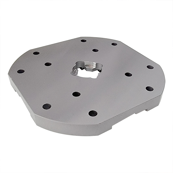 Compatible con sistema 3R Palet 128x128 Elemento de referencia Φ142mm 3R-681-71