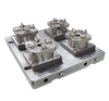 Portabrocas de acción rápida de 4 pliegues automático con placa base 330x290 ER-012299