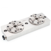 Mandril neumático optimizado 2 en 1 con placa base CNC ER-035519